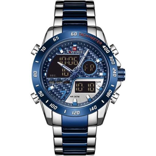 Naviforce Men’s Multifunction Waterproof Sport Analog Digital Quartz