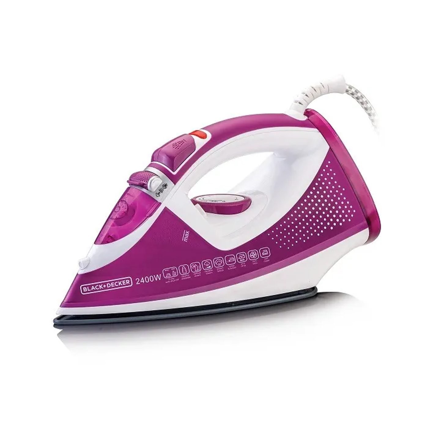 Black & Decker 2400W Steam Iron with Ceramic Soleplate