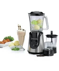 Black & Decker 600W Glass Blender with Grinder Mincer