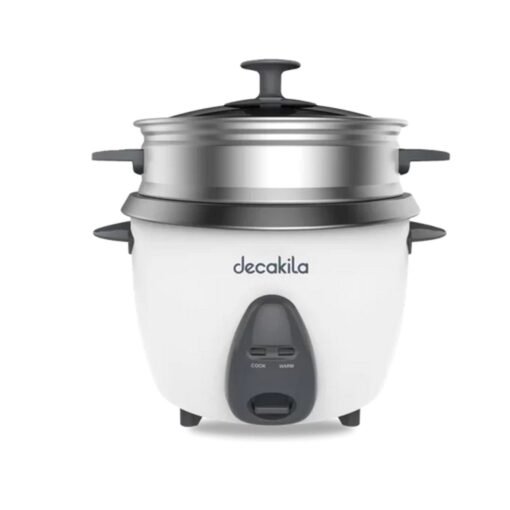 Decakila 1.5 L Rice Cooker w/ Steam Basket, KEER033W