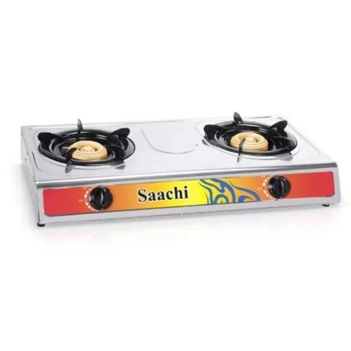 Saachi Double Burner Gas Stove NL-GAS-5220-ST with Automatic Ignition