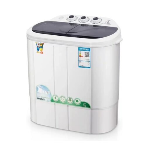 Saachi 3.5Kg Twin-Tub Washing Machine with Dehydration | NL-WM-6806