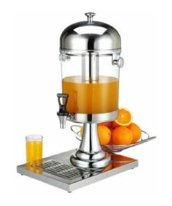 ADH 6 Liters Single Table Juice Dispenser Stainless (JD-81) – Silver