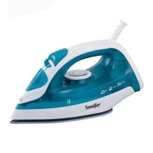 Sonifer Steam Iron With Ceramic Soleplate-White, Blue
