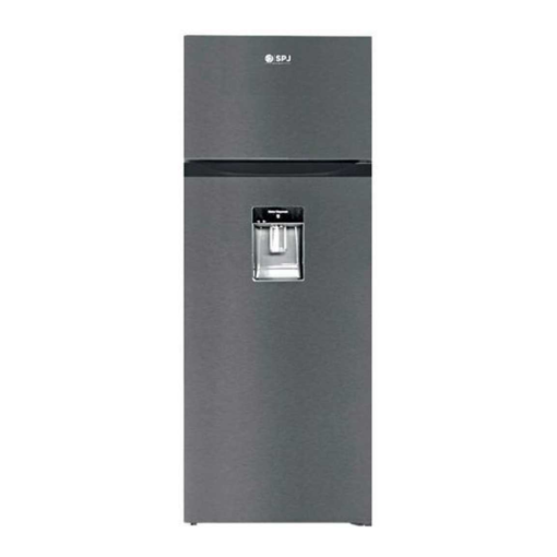 SPJ 270 Litres Fridge; Double Door Top Mount Freezer Defrost Refrigerator