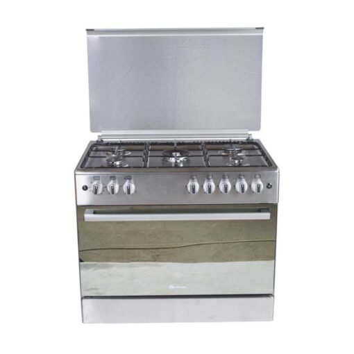 Blueflame 90x60cm Full Gas Cooker ET905GR; 5 Gas Burners, Gas Oven & Grill