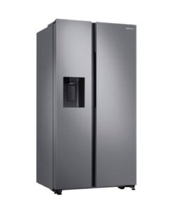 Samsung 617 Ltrs Side by Side Refrigerator w/ Water + Ice Dispenser | Inox, RS64R5111M9