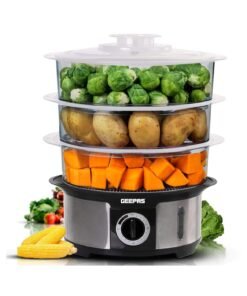 Geepas 3-Tier Food Steamer 1000 Watt | GFS63025