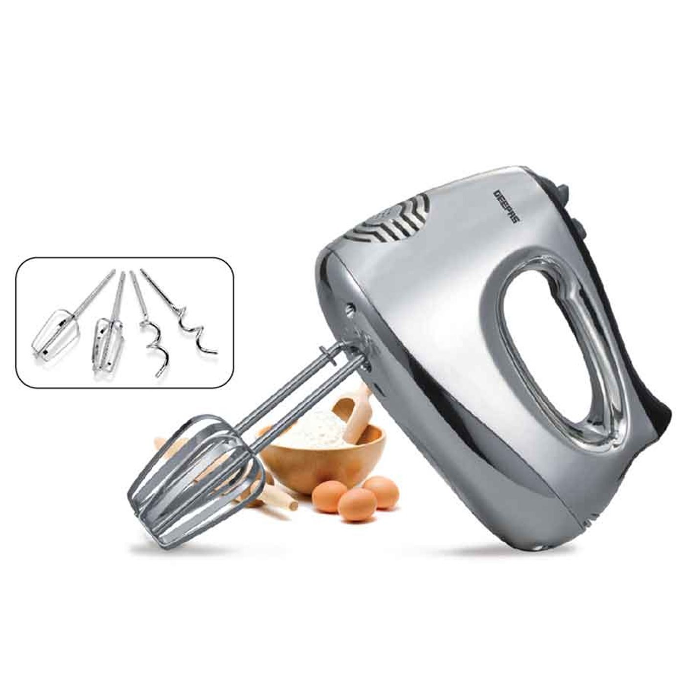 Geepas Hand Mixer, 5 Speed, 200W