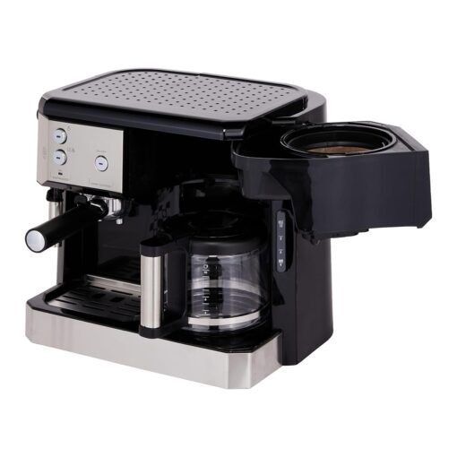 Delonghi Dual Function Coffee Machine Espresso And Drip Coffee | BCO421.S - Image 2