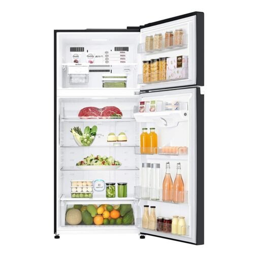 LG 547L Top Freezer Fridge in Black | GN-C702SGGM - Image 2