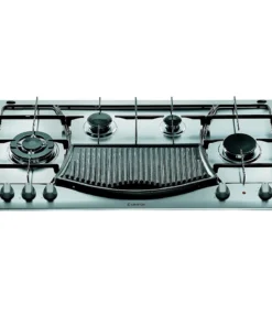 Ariston Built-in Gas/Electric Hob 5 Burners Silver | PH 941 MSTBGH