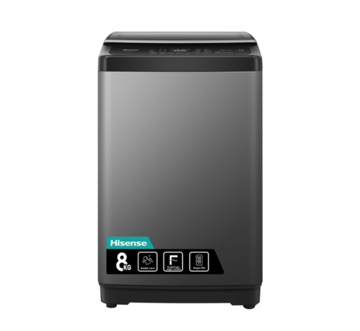 Hisense 8 kg Automatic Top Load Washing Machine, WTJD802T