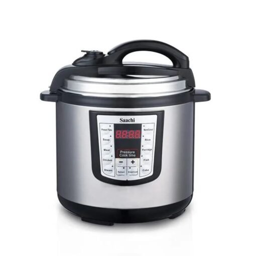 Saachi 8.0 L Electric Pressure Cooker NL-PC-5308-BK