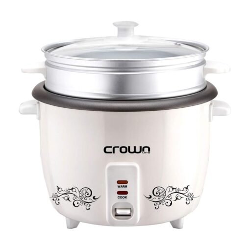 Crownline 1.8L Rice Cooker W/ Steamer | Rc-170