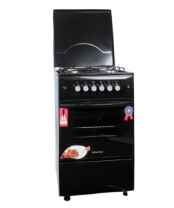 Blueflame cooker C5040G 50cm by 50 cm full gas Black in color