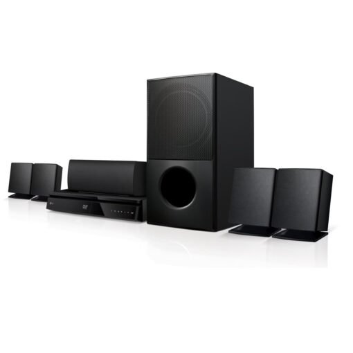 LG 5.1 Ch Bluetooth Hometheatre with Short Speakers 1000W | LHD627