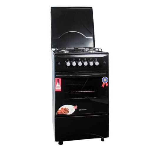 Blueflame cooker C5040G 50cm by 50 cm full gas Black in color