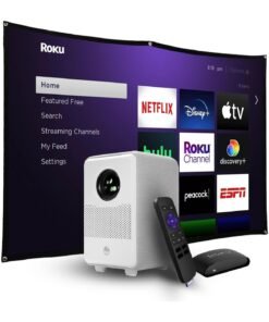 HP CC200 Smart Projector with inbuilt Roku TV