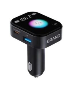 Porodo Bluetooth FM Transmitter With Voice Command
