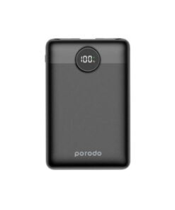 Porodo Super Slim Portable Power Bank 10000 mAh -Black