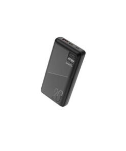 Porodo Blue 20000mAh Quick Charge Power Bank USB-A and USB-C Output Black