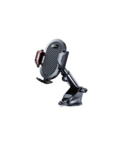 Porodo ABS+Silicone 360 Degree Rotatable Universal Car Mount - Black