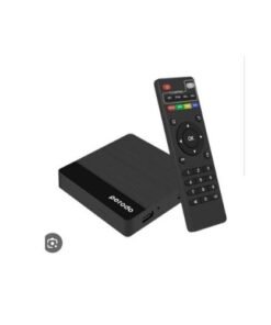 Porodo Android TV Box 1+8 GB Support 4K With BT RCU And USB Dongle - Black