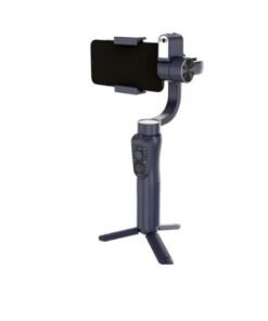 Porodo 3-Axis Ai Tracker & Light Gimbal Stabilizer - Black