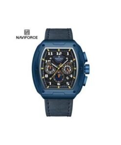 Naviforce Chronograph Unique Design Analog Dated Watch - Blue