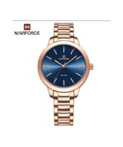 Naviforce Men's Classic Analog Quartz Watch - Gold