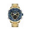 Naviforce Stainless Steel Waterproof Chronograph Watch - Gold
