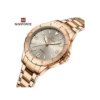 Naviforce Men's Classic Analog Quartz Watch - Gold