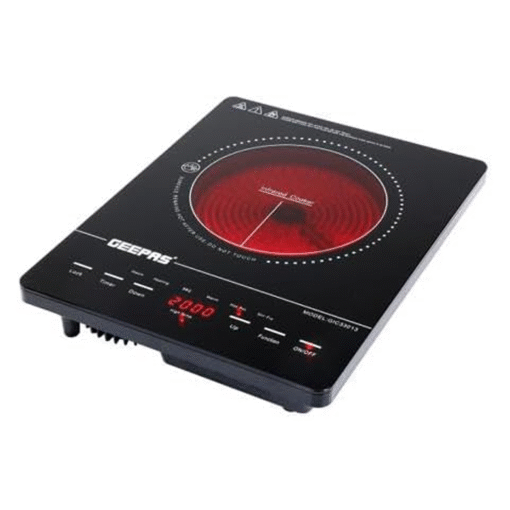 Geepas 4 Digit LED Display Digital Infrared Cooker | GIC33013 - Image 2