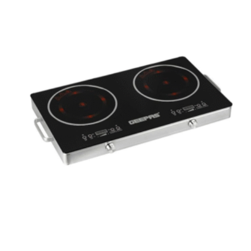 Geepas 2600W Digital Infrared Double Cooker | GIC6131