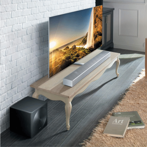 Samsung HWMS651 All in One Smart Soundbar (Silver) - Image 2