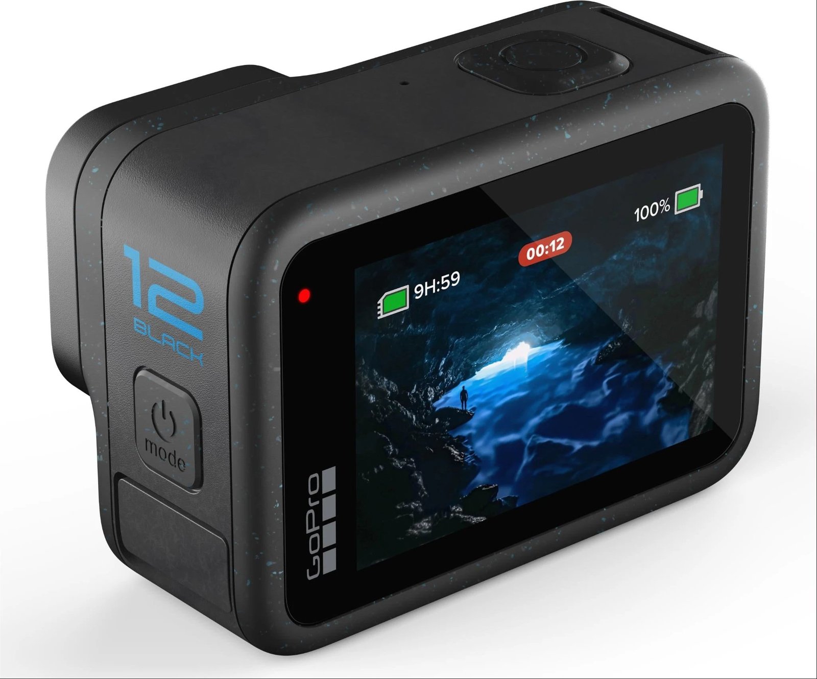 GoPro HERO12 Black – Waterproof Action Camera With 5.3K60 Ultra HD Video, 27MP Photos, HDR, 1/1.9″ Image Sensor, Live Streaming, Webcam, Stabilization