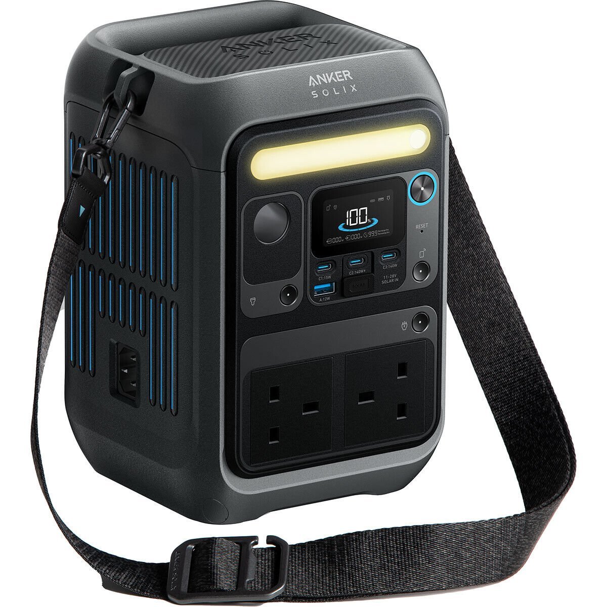 Anker Solix C300X 288Wh Portable Power Station, 300W