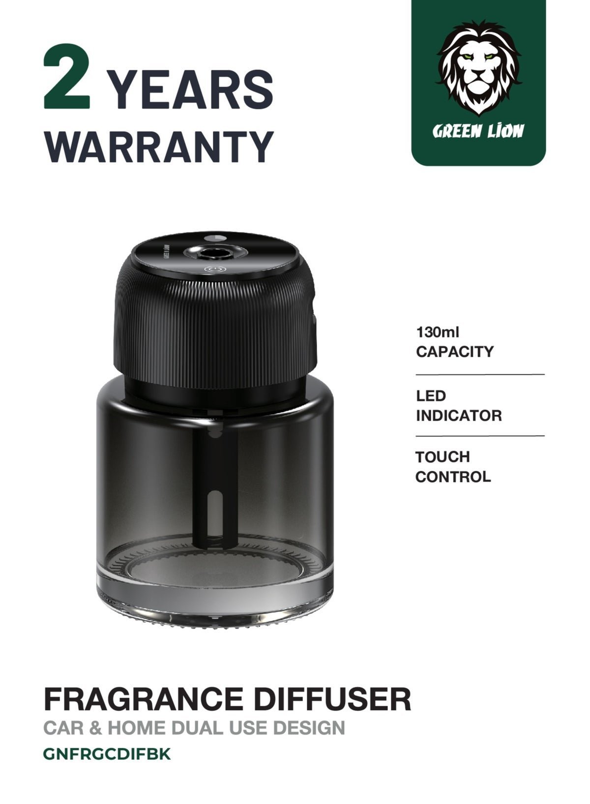 Green Lion Fragrance Air Diffuser for Home, Office and Car. - Image 2