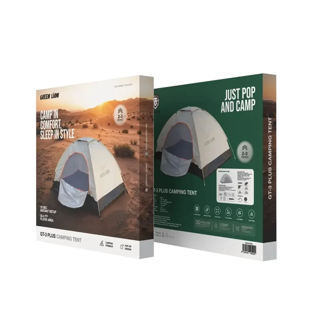 Green Lion GT3-PLUS Camping Tent - Image 2